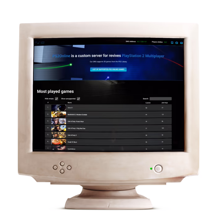 Old Display PS2online